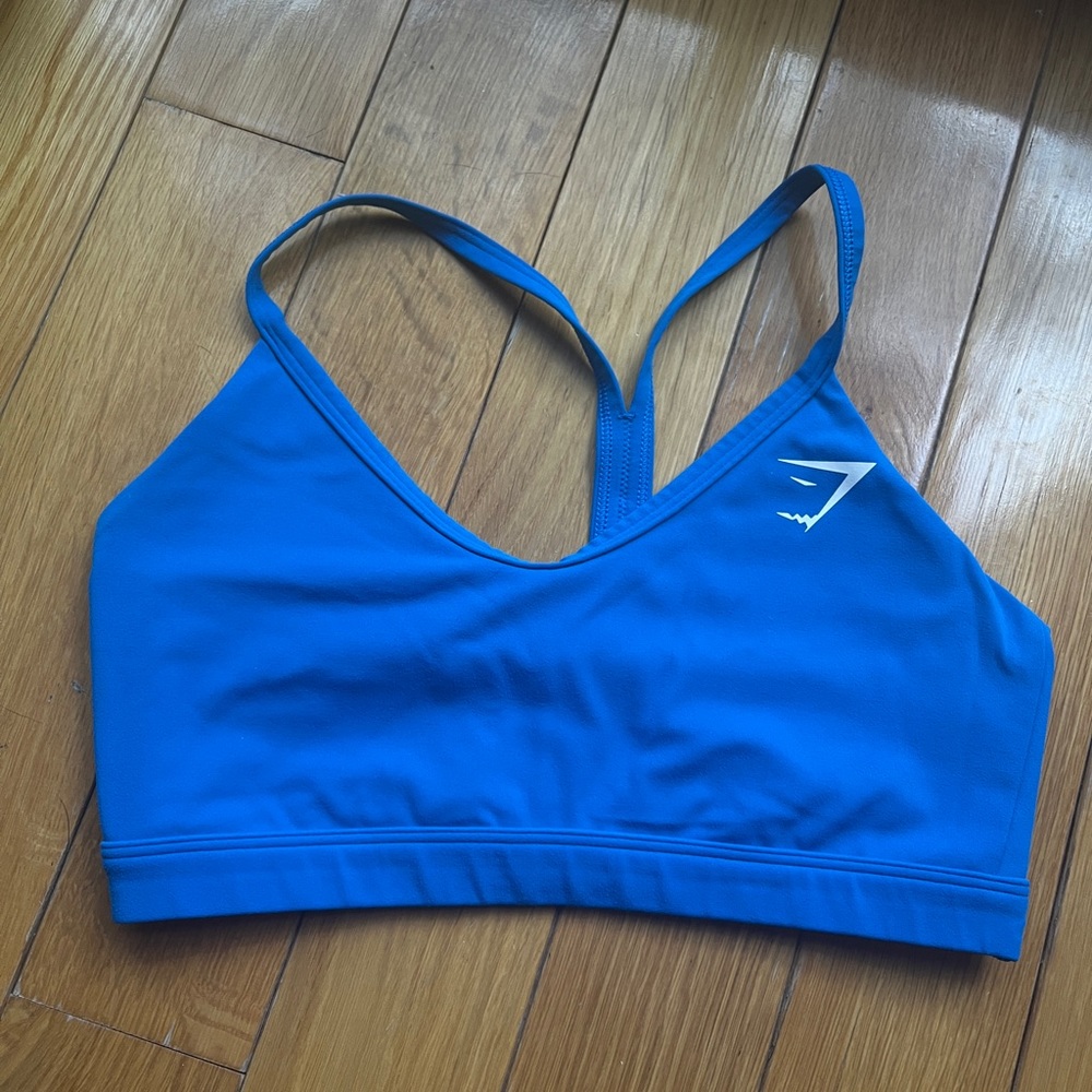 Gymshark sports bra cobalt blue